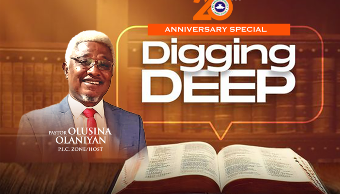 Anniversary Digging Deep