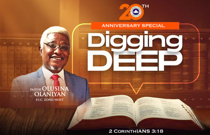 Anniversary Digging Deep