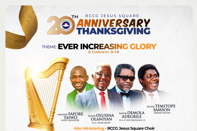 EVER INCREASING GLORY || 20TH ANNIVERSARY THANKSGIVING